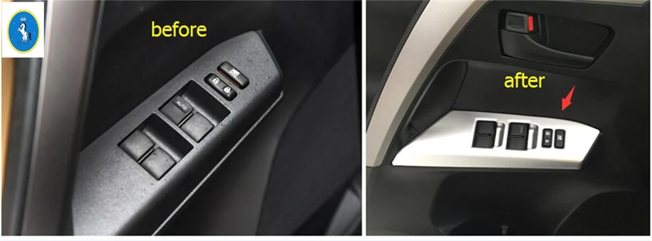 Yimaautotrims Accessories Inner Door Armrest Window Glass Lift Button Panel Cover Trim 4 Pcs For TOYOTA RAV4 RAV 4 2014 - 2018
Yimaautotrims Accessories Inner Door Armrest Window Glass Lift Button Panel Cover Trim 4 Pcs For TOYOTA RAV4 RAV 4 2014 - 2018