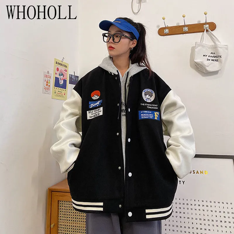 Oversized Jacket Harajuku Casual Bomber Jacket Vintage Jacket Baseball Jacket College Korean Fashion Women's Clothing 2021 Slim
Oversized Jacket Harajuku Casual Bomber Jacket Vintage Jacket Baseball Jacket College Korean Fashion Women's Clothing 2021 Slim