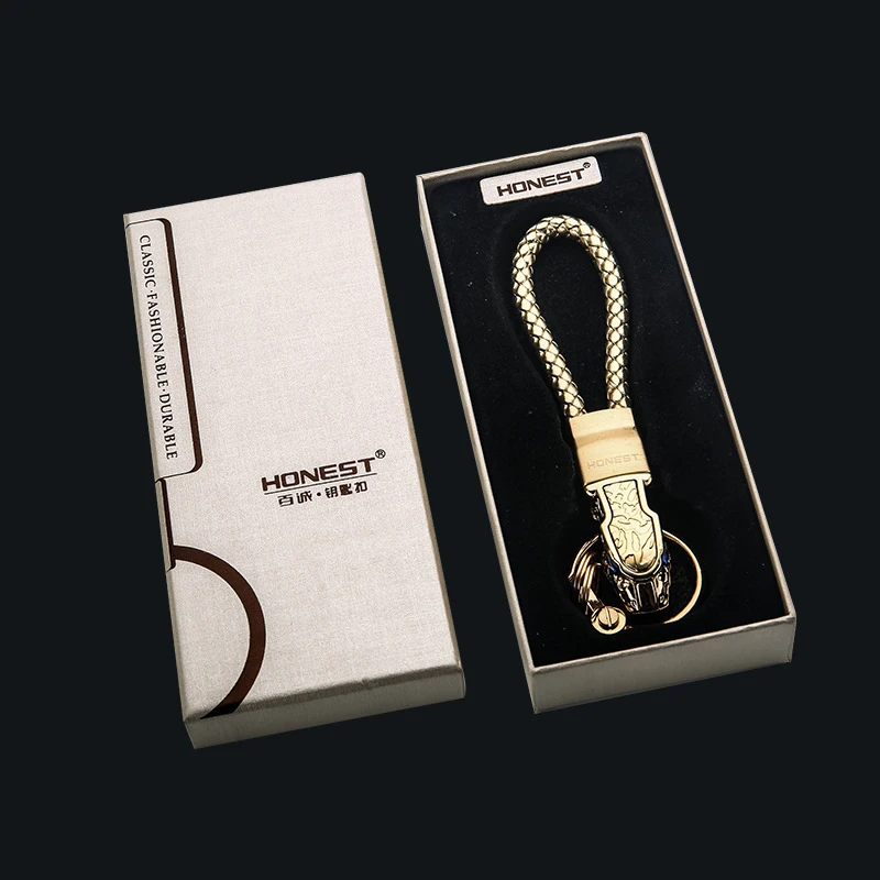 Luxury Diamond-studded Leopard Head Metal Keychain Men High-end Leather Hand Strap Car Keyring Boxed Women Portable Key Wallet
Luxury Diamond-studded Leopard Head Metal Keychain Men High-end Leather Hand Strap Car Keyring Boxed Women Portable Key Wallet