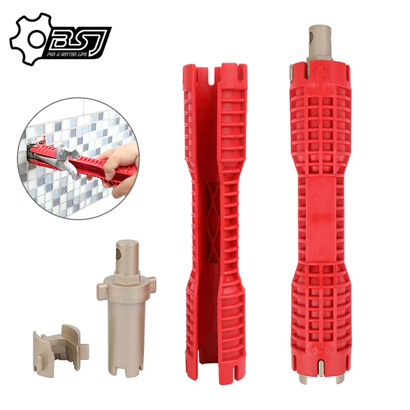 Multifunctional Wrench Tool For Kitchen Bathroom Water Pipe Double End Extra-long Design Wrench Tools
Multifunctional Wrench Tool For Kitchen Bathroom Water Pipe Double End Extra-long Design Wrench Tools