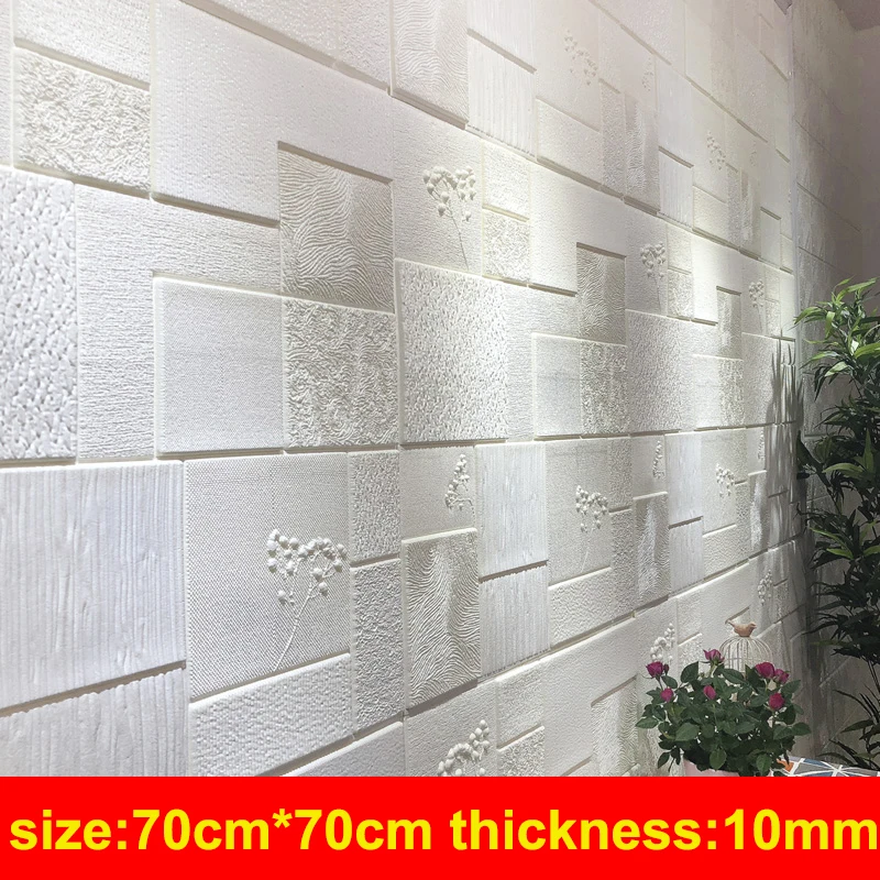 3D Wall Stickers Thick Living Room Wall Bedroom Decoration Room Simulation Brick Pattern Personality Creative Anti-collision
3D Wall Stickers Thick Living Room Wall Bedroom Decoration Room Simulation Brick Pattern Personality Creative Anti-collision