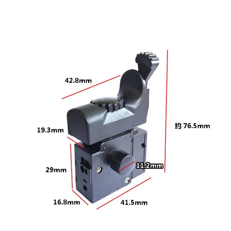 Hand electric drill switch is suitable for DEWALT 10A adjustable speed electric drill switch power tool accessories
Hand electric drill switch is suitable for DEWALT 10A adjustable speed electric drill switch power tool accessories
