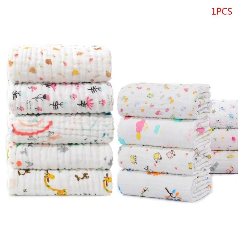 6 Layers of Newborn Baby Washcloths Kids Printed Bath Towel Muslin Cloth Bathrobe Wrap Blanket
6 Layers of Newborn Baby Washcloths Kids Printed Bath Towel Muslin Cloth Bathrobe Wrap Blanket
