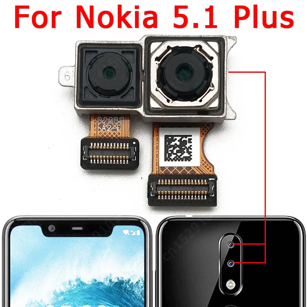 Основная камера заднего вида для Nokia 5,1 Plus 5,1 Plus X5 модуль камеры заднего вида гибкий кабель запасные части
Основная камера заднего вида для Nokia 5,1 Plus 5,1 Plus X5 модуль камеры заднего вида гибкий кабель запасные части