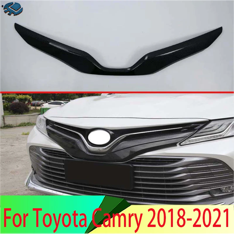 For Toyota Camry 2018 2019 2020 2021 Car Decoration Carbon Fiber Style Front Grille Cover Center Mesh Trim
For Toyota Camry 2018 2019 2020 2021 Car Decoration Carbon Fiber Style Front Grille Cover Center Mesh Trim