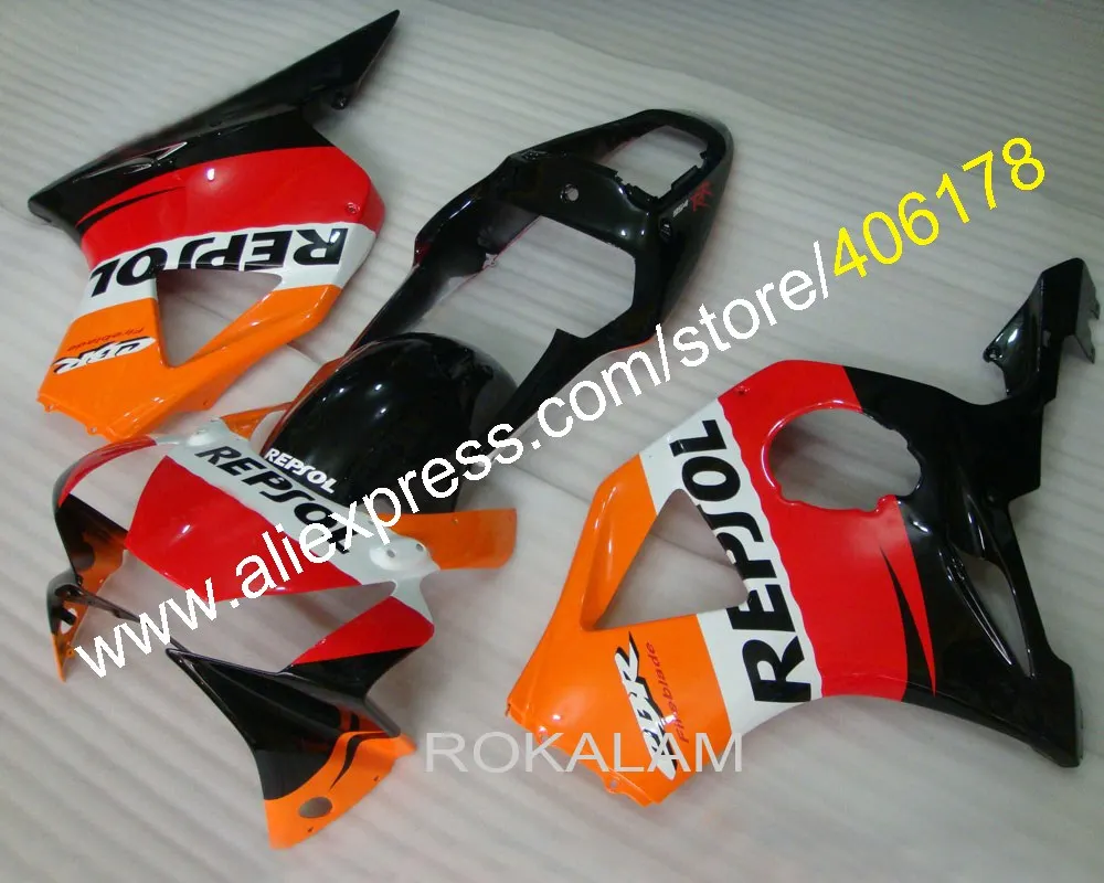 Комплект обтекателей из АБС-пластика для мотоцикла Honda CBR900RR 954 02 03 CBR954RR 2003 2002 (литье под давлением)
Комплект обтекателей из АБС-пластика для мотоцикла Honda CBR900RR 954 02 03 CBR954RR 2003 2002 (литье под давлением)