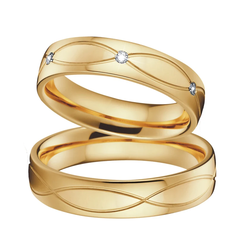 1 Pair 18k Gold Plated His and Hers Matching Rings for Couples Lover's Alliance Vintage Wedding Promise Rings for Men and Women
1 Pair 18k Gold Plated His and Hers Matching Rings for Couples Lover's Alliance Vintage Wedding Promise Rings for Men and Women