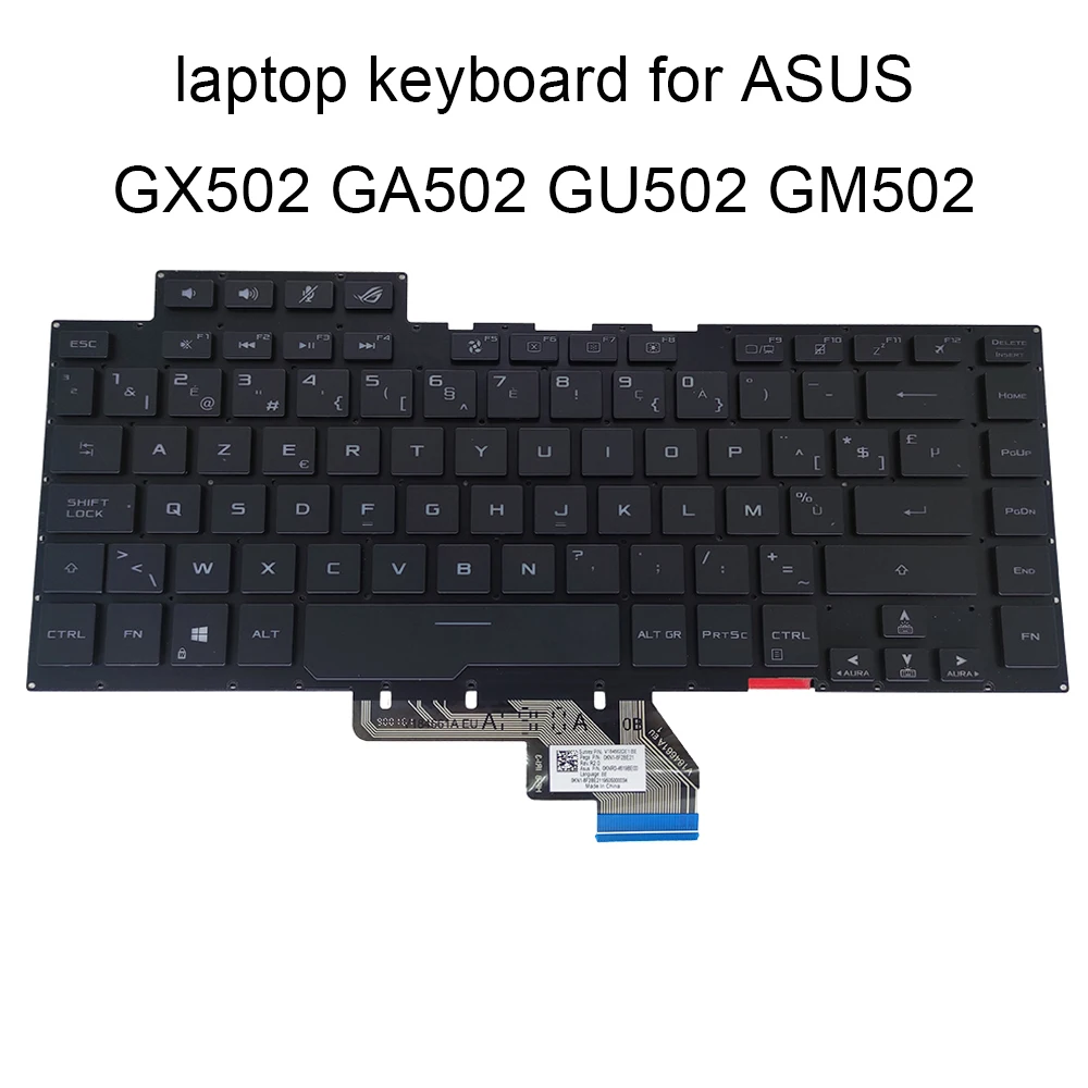 SW WB Belgium RGB Backlit keyboard for Asus ROG GX502 GX502GW GX502GV GX502LWS GX502LXS Zephyrus S15 Swiss notebook PC keyboards
SW WB Belgium RGB Backlit keyboard for Asus ROG GX502 GX502GW GX502GV GX502LWS GX502LXS Zephyrus S15 Swiss notebook PC keyboards