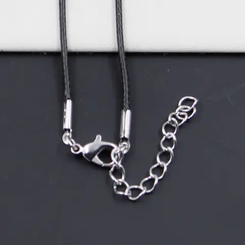 Fashion Skull Pirate Flag Cross Swords Tibetan Pendant Necklace Choker Charm Black Leather Factory Price Handmade Gift