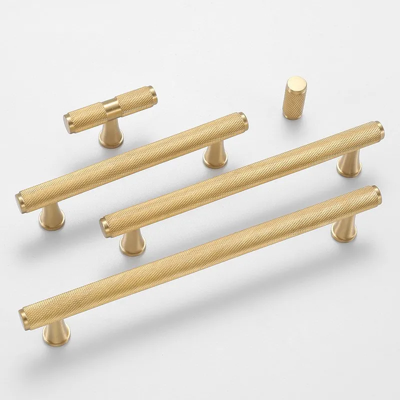 KK&FING Modern Brass Knurling Furniture Handles Drawer Knobs Cupboard Wardrobe Dresser Shoe Box Drawer Cabinet Wine Bar Handles
KK&FING Modern Brass Knurling Furniture Handles Drawer Knobs Cupboard Wardrobe Dresser Shoe Box Drawer Cabinet Wine Bar Handles