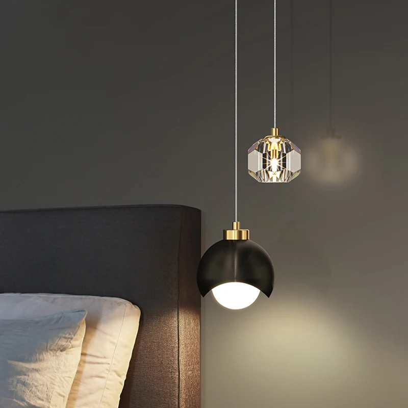 Biewalk Modern Bedside Crystal Chandelier Gold Black Long Line Double LED Chandelier Interior Lighting Bedroom Dining Room Bar
Biewalk Modern Bedside Crystal Chandelier Gold Black Long Line Double LED Chandelier Interior Lighting Bedroom Dining Room Bar