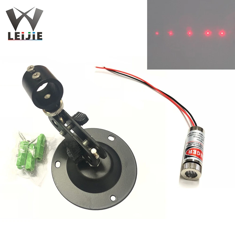 Регулируемый Фокусируемый лазерный модуль 650nm 5mW 12*35mm Red DOT 3V-5V с держателем на 360 градусов 12mm с кронштейном 12mm Светодиодный Модуль LD
Регулируемый Фокусируемый лазерный модуль 650nm 5mW 12*35mm Red DOT 3V-5V с держателем на 360 градусов 12mm с кронштейном 12mm Светодиодный Модуль LD