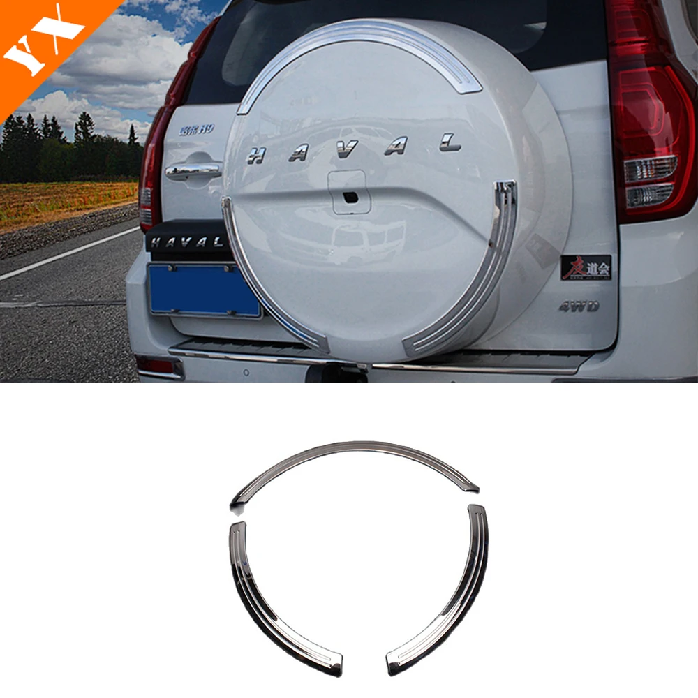 Stainless For Great Wall Haval H9 2021 2022 Accessories Car Back Rear Trunk Spare Tire Wheel Frame Decor Sticker Strips Cover
Stainless For Great Wall Haval H9 2021 2022 Accessories Car Back Rear Trunk Spare Tire Wheel Frame Decor Sticker Strips Cover