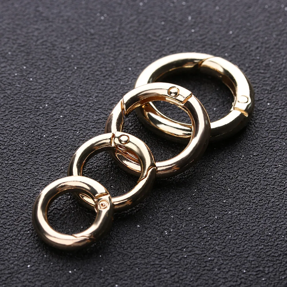 1Pc Round Push Gate Snap Spring O-Ring Buckles Carabiner Purses Handbags Bag Belt Buckle Snap Clasp Clip Zinc Alloy Hooks
1Pc Round Push Gate Snap Spring O-Ring Buckles Carabiner Purses Handbags Bag Belt Buckle Snap Clasp Clip Zinc Alloy Hooks