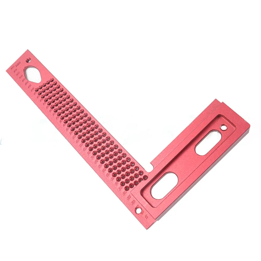 T-200 Square Hole ruler Woodworking Gauge T-type Scribe Mark Measurement Tool Aluminum Alloy Precision Cross-calibration Ruler
T-200 Square Hole ruler Woodworking Gauge T-type Scribe Mark Measurement Tool Aluminum Alloy Precision Cross-calibration Ruler