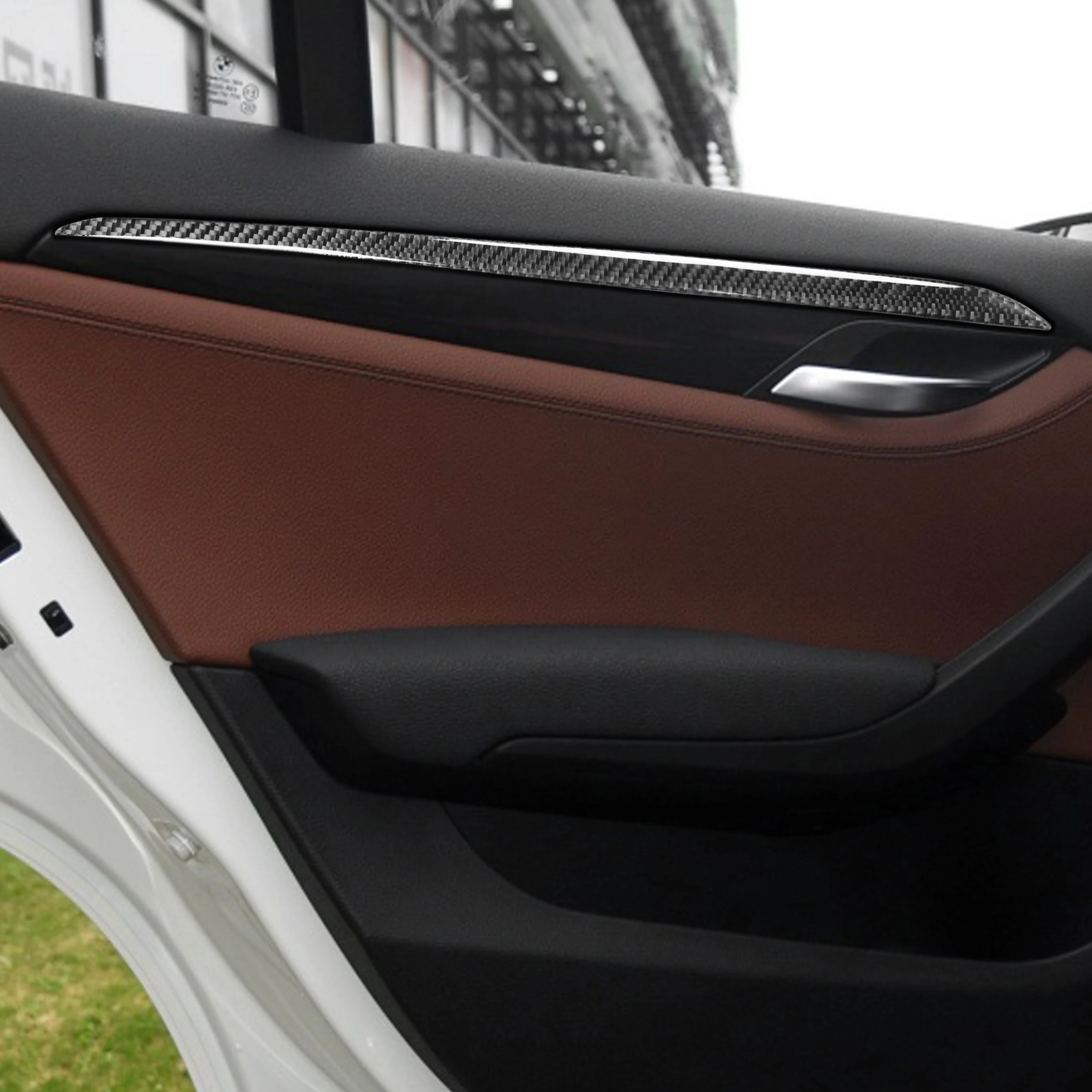 Genuine Carbon Fiber Car Door Inner Stripe Panel Decoration Cover Trim Styling Sticker For BMW E84 X1(2011-2015) RHD Car
Genuine Carbon Fiber Car Door Inner Stripe Panel Decoration Cover Trim Styling Sticker For BMW E84 X1(2011-2015) RHD Car