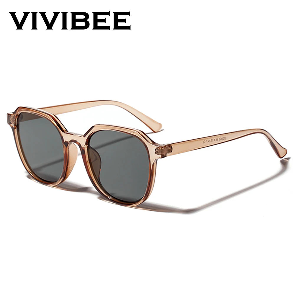 VIVIBEE Summer Eyeglasses Fashion Transparent Grey Square Sunglasses for Women 2025 Trendy Sun Glasses Vintage Men Shades
VIVIBEE Summer Eyeglasses Fashion Transparent Grey Square Sunglasses for Women 2025 Trendy Sun Glasses Vintage Men Shades