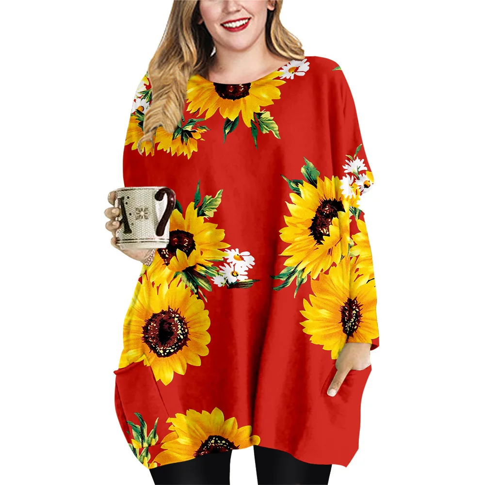 SOJINM Autumn Women Dress Printed Loose Mini Dresses Casual O-Neck Long Sleeve Dresses Beach Ladies Dress tops
SOJINM Autumn Women Dress Printed Loose Mini Dresses Casual O-Neck Long Sleeve Dresses Beach Ladies Dress tops