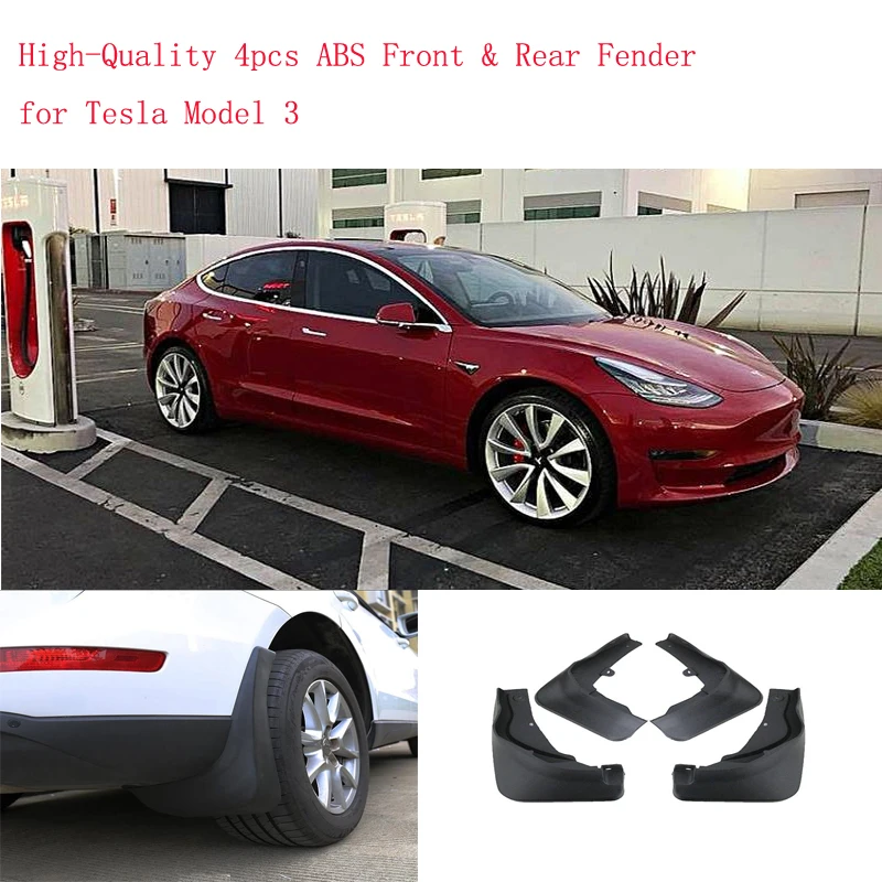Высокое качество 4 шт. ABS передний и задний крыло для Tesla модель 3 автомобиля Брызговики, защита от грязи, брызговики, аксессуары
Высокое качество 4 шт. ABS передний и задний крыло для Tesla модель 3 автомобиля Брызговики, защита от грязи, брызговики, аксессуары