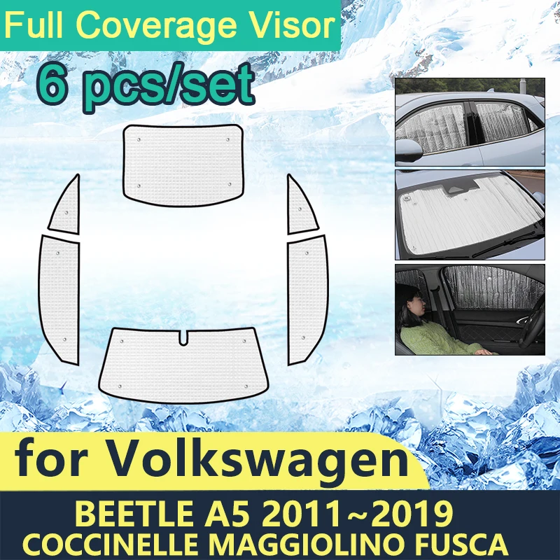 Full Covers Sunshades For Volkswagen VW Beetle A5 2011~2019 Coccinelle Maggiolino Fusca Car Windshields Accessories 2018 2017
Full Covers Sunshades For Volkswagen VW Beetle A5 2011~2019 Coccinelle Maggiolino Fusca Car Windshields Accessories 2018 2017