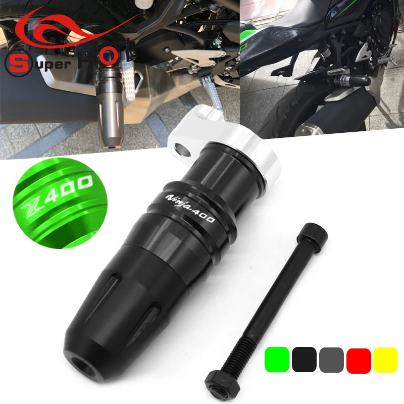 For Kawasaki NINJA400 Z400 NINIJA 400 Z 400 2018-2020 2021Motorcycle Accessories Crash Pads Exhaust Sliders Crash Protector
For Kawasaki NINJA400 Z400 NINIJA 400 Z 400 2018-2020 2021Motorcycle Accessories Crash Pads Exhaust Sliders Crash Protector