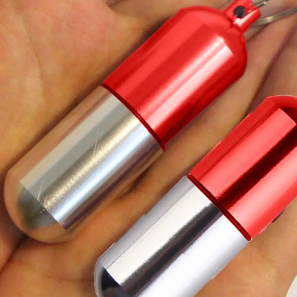 Hot Sales!!Mini Waterproof Aluminum Box Medicine Pill Box Bottle Holder Container Keychain
Hot Sales!!Mini Waterproof Aluminum Box Medicine Pill Box Bottle Holder Container Keychain