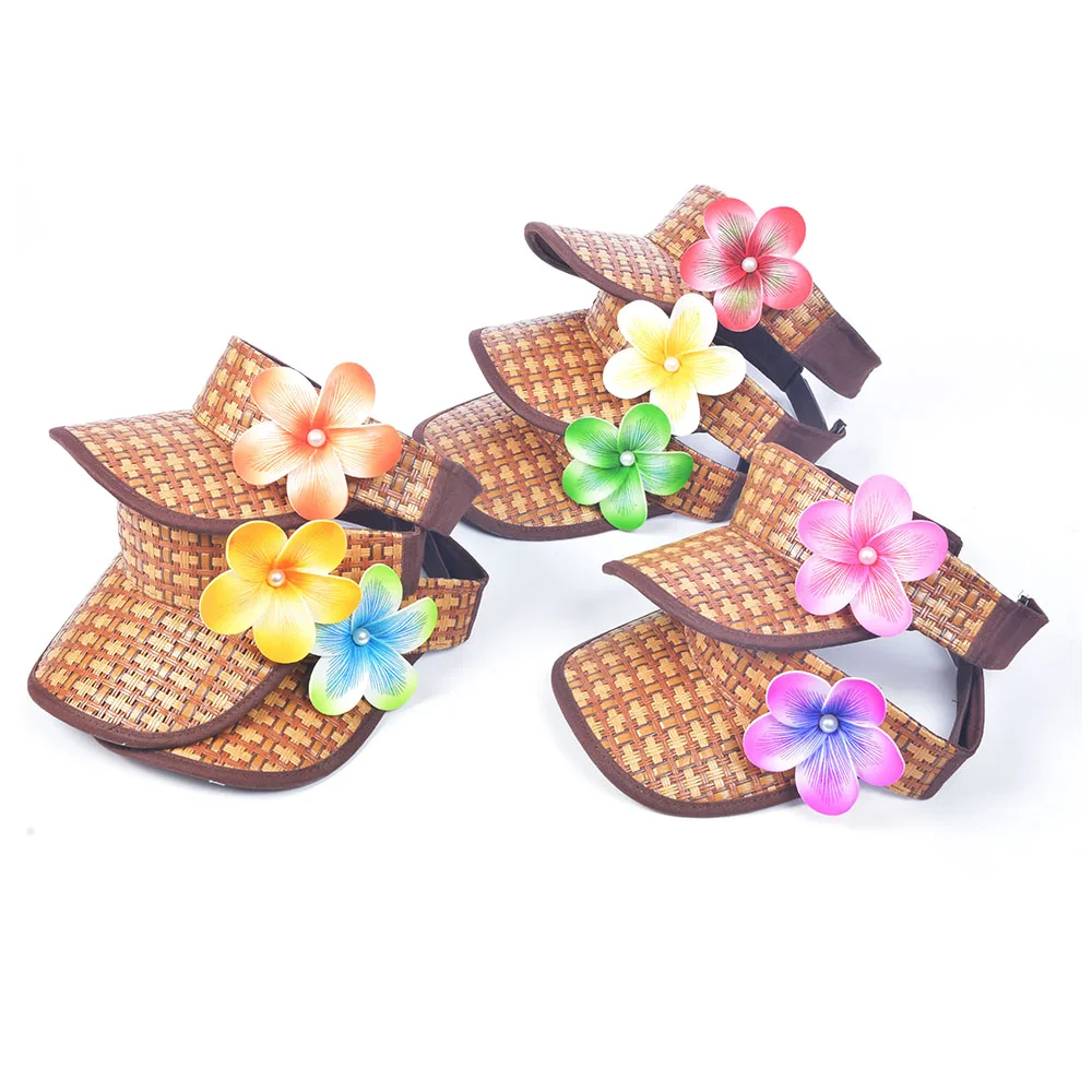 Free Shipping KN-hh002 24pcs/lot Foam Tiare Flower on Handmade Woven Sun Visor Trucker Hat Hawaii Women Summer Beach Caps Sports
Free Shipping KN-hh002 24pcs/lot Foam Tiare Flower on Handmade Woven Sun Visor Trucker Hat Hawaii Women Summer Beach Caps Sports