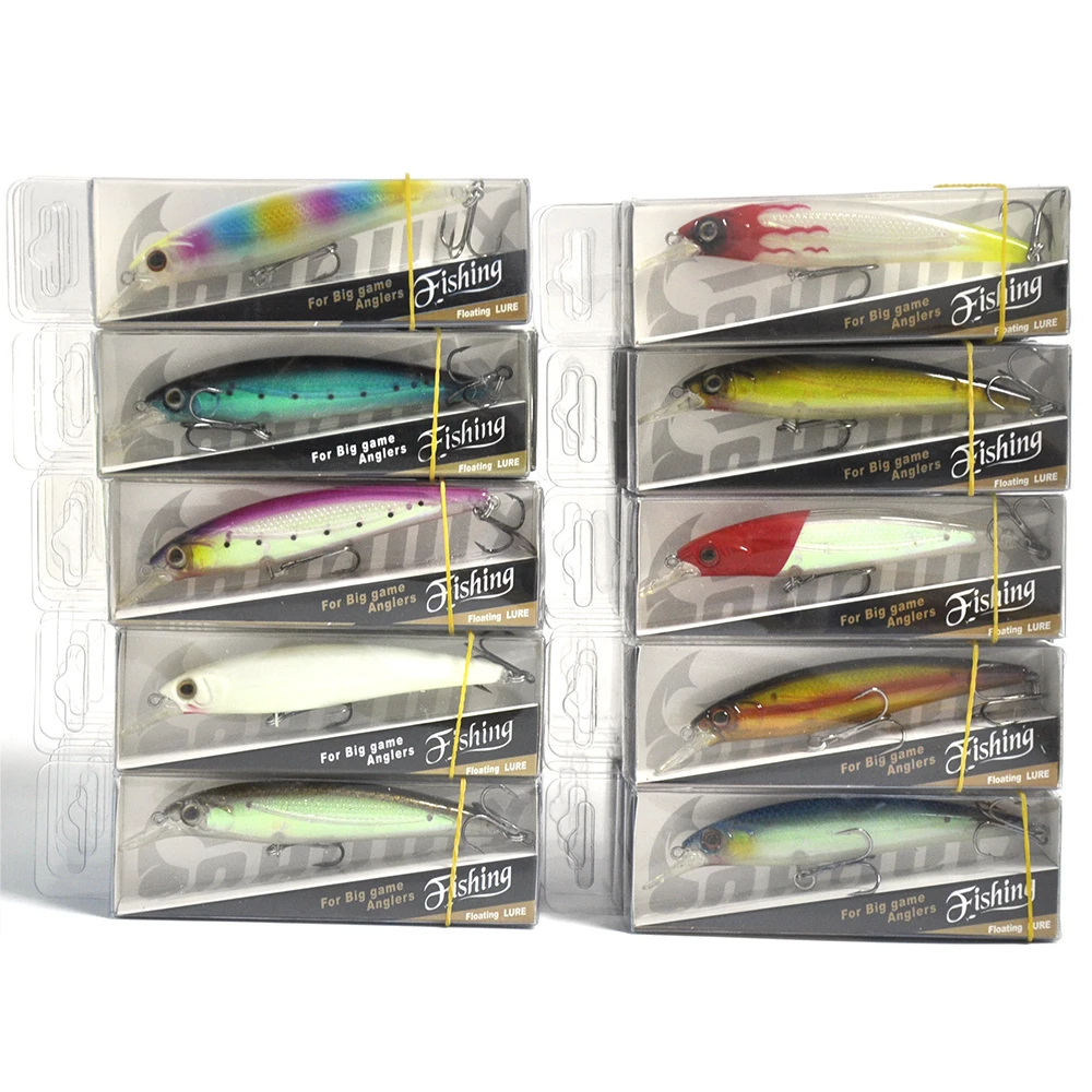Wholesale Lots of 50pcs 11cm 13.5g Hard Fishing Lures Sinking Minnow Rattle w/ Display Box
Wholesale Lots of 50pcs 11cm 13.5g Hard Fishing Lures Sinking Minnow Rattle w/ Display Box