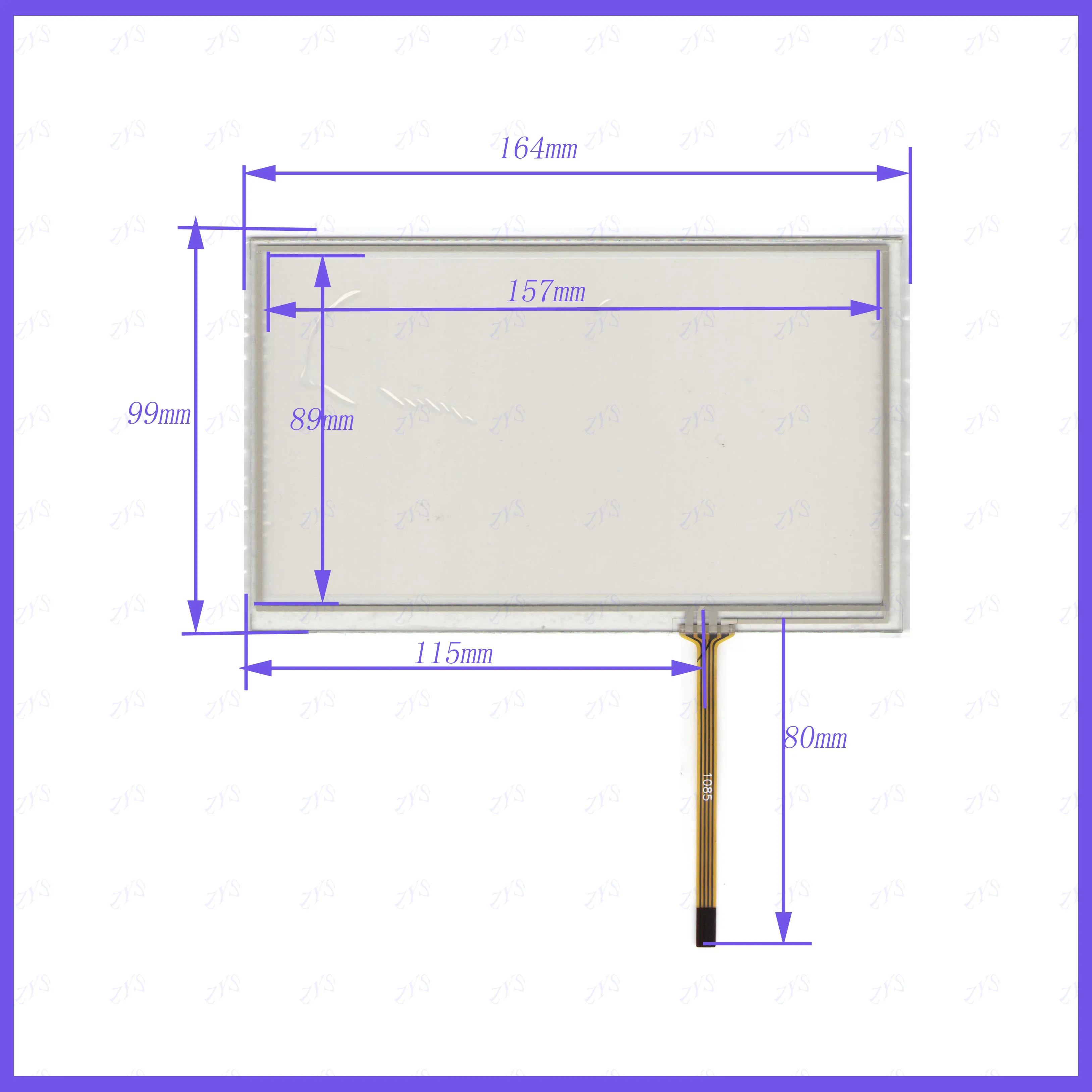 1085 5PCS/LOT ZhiYuSun 164*99mm TestedTouch Panel Digitizer 164*99 for Car DVD this is compatible
1085 5PCS/LOT ZhiYuSun 164*99mm TestedTouch Panel Digitizer 164*99 for Car DVD this is compatible