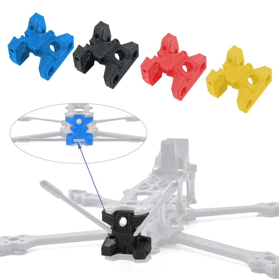 3D Printing TPU Tail Antenna Fixed Mount Compatiable with GEP-Mark4 Frame Kit FPV Quadcopter Accessories
3D Printing TPU Tail Antenna Fixed Mount Compatiable with GEP-Mark4 Frame Kit FPV Quadcopter Accessories