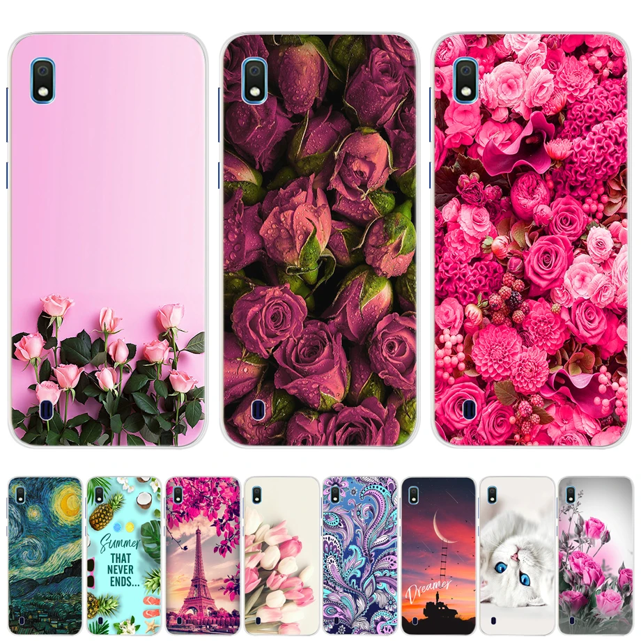 Чехол-накладка для Samsung Galaxy A10, силикон, ТПУ, с изображением цветов
Чехол-накладка для Samsung Galaxy A10, силикон, ТПУ, с изображением цветов