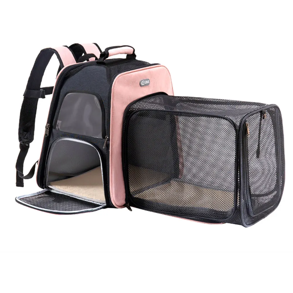 Pet Carriers Backpack Portable Breathable Foldable Bag Cat Dog Outgoing Travel Pets Handbag Locking Safety Zippers Transport Bag
Pet Carriers Backpack Portable Breathable Foldable Bag Cat Dog Outgoing Travel Pets Handbag Locking Safety Zippers Transport Bag