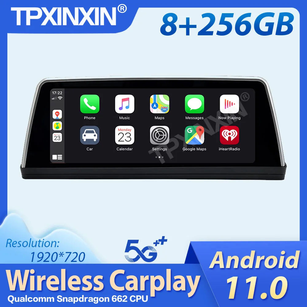 Android 11 8 + 256 ГБ для BMW 5 серии E60 E61 E63 E64 2004 - 2010 Автомобильный мультимедийный плеер стерео GPS-навигация автомобильное радио головное устройство
Android 11 8 + 256 ГБ для BMW 5 серии E60 E61 E63 E64 2004 - 2010 Автомобильный мультимедийный плеер стерео GPS-навигация автомобильное радио головное устройство