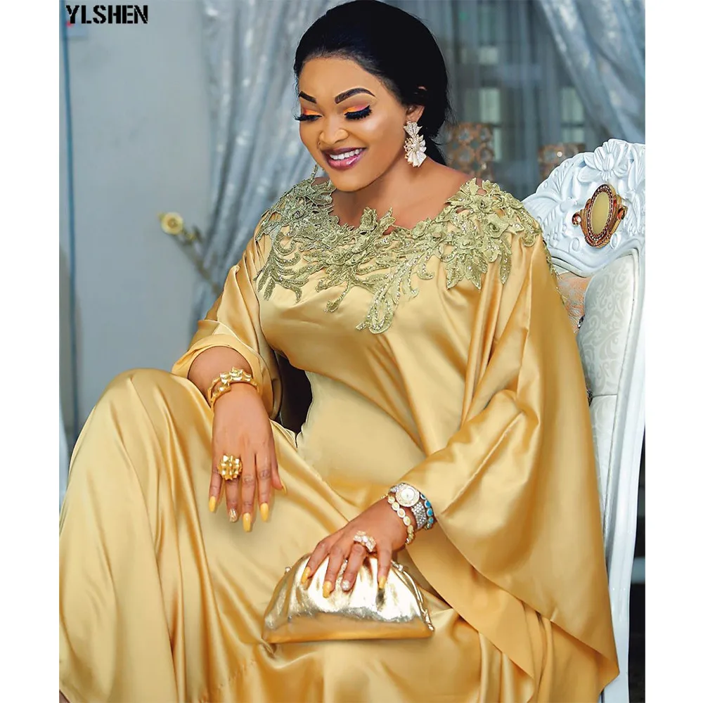 African Dresses for Women Plus Size Traditional Dashiki Diamond Satin Dress African Clothes Abaya Dubai Muslim Dress Africa Robe
African Dresses for Women Plus Size Traditional Dashiki Diamond Satin Dress African Clothes Abaya Dubai Muslim Dress Africa Robe