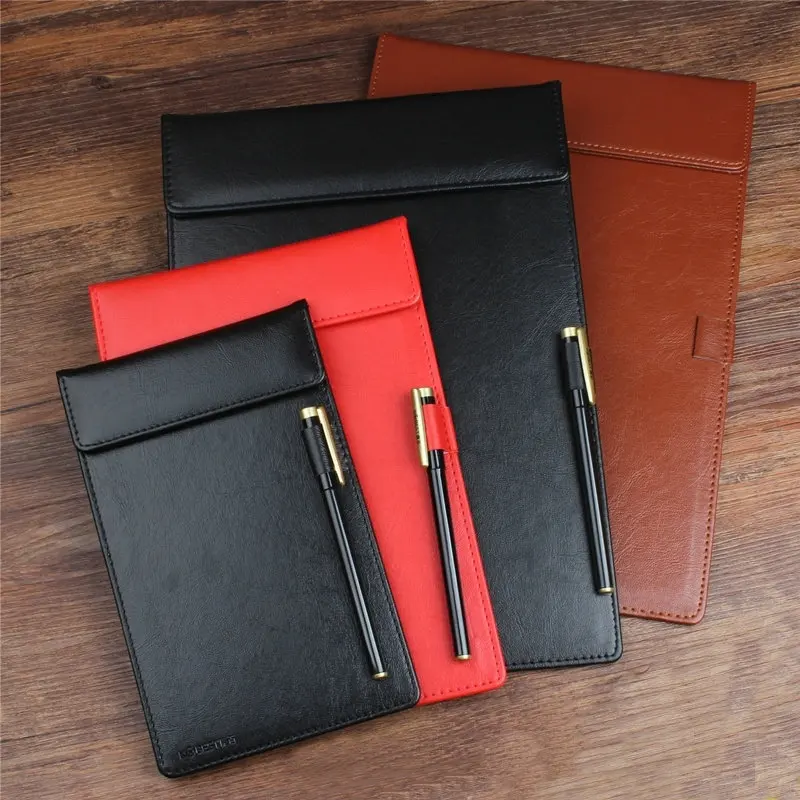 Magnetic Type PU Leather Clipboard A4 Paper Holder Office Writing Pad Restaurant Menu Paper Tablet A5 A6 Notepad Holder
Magnetic Type PU Leather Clipboard A4 Paper Holder Office Writing Pad Restaurant Menu Paper Tablet A5 A6 Notepad Holder