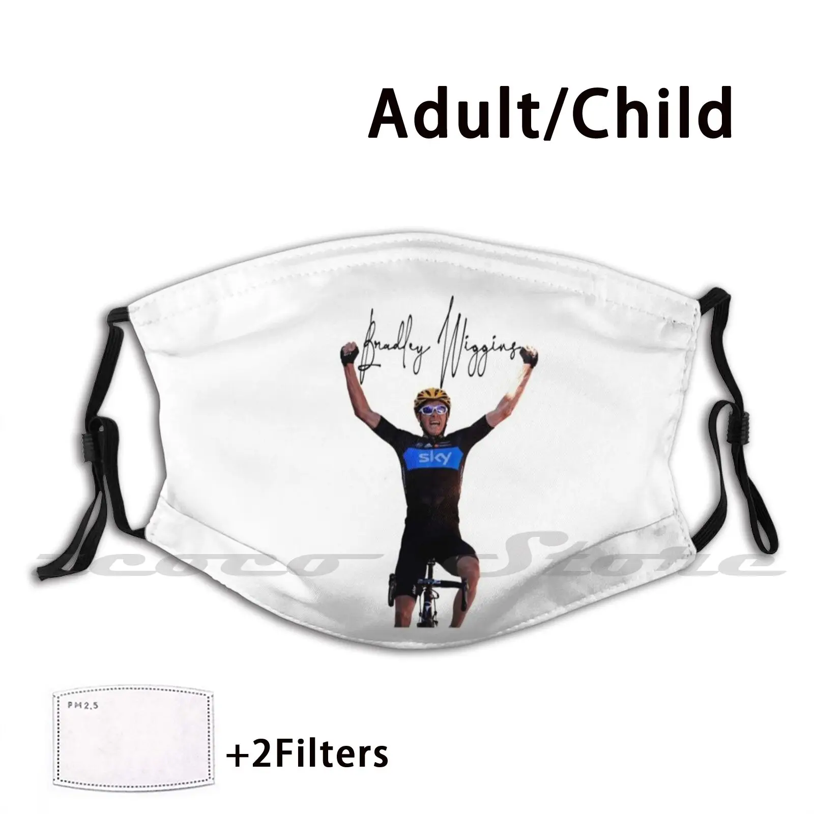 Bradley Wiggins Washable Trending Customized Pm2.5 Filter Mask Cycling Bradley Wiggins Bike Bicycle Cycle Sport Team Ditalia
Bradley Wiggins Washable Trending Customized Pm2.5 Filter Mask Cycling Bradley Wiggins Bike Bicycle Cycle Sport Team Ditalia