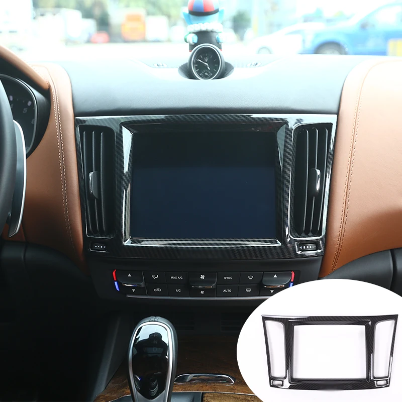 ABS Car Style Central Control Navigation GPS Decorative Frame Cover Trim For Maserati Levante Car Interior Accessories
ABS Car Style Central Control Navigation GPS Decorative Frame Cover Trim For Maserati Levante Car Interior Accessories
