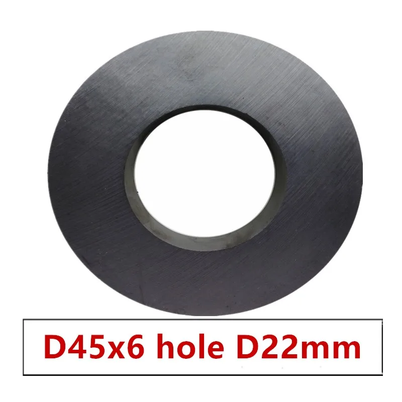 1/5pcs/lot Ring Ferrite Magnet 45*6 mm Hole 22mm Permanent magnet 45mm x 6mm Black Round Speaker 45X6 45-22*6 ceramic magnet
1/5pcs/lot Ring Ferrite Magnet 45*6 mm Hole 22mm Permanent magnet 45mm x 6mm Black Round Speaker 45X6 45-22*6 ceramic magnet