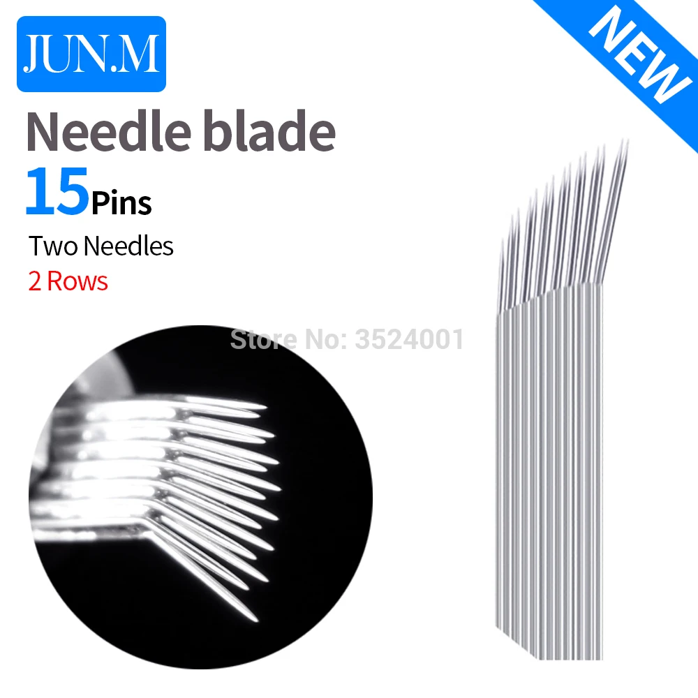 Free Shipping 50 Permanent Makeup 3D Microfiber Blade Manual Pen 15 Needle 2 Row Fan Needle Embroidery Eyebrow Tattoo Supplies
Free Shipping 50 Permanent Makeup 3D Microfiber Blade Manual Pen 15 Needle 2 Row Fan Needle Embroidery Eyebrow Tattoo Supplies