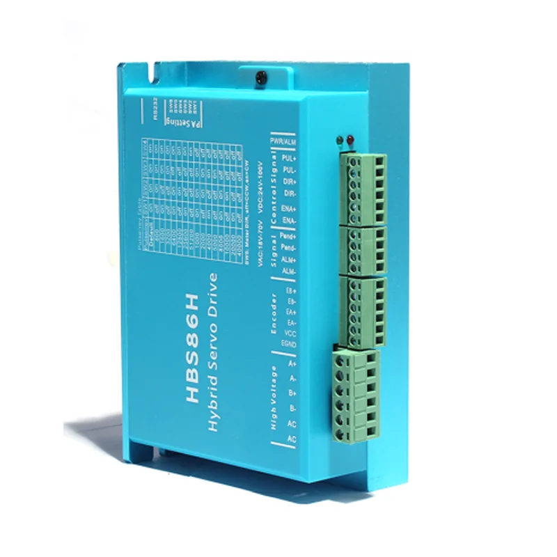 HBS86H NEMA34 closed loop servo motor driver hybrid stepper servo driver CNC controller
HBS86H NEMA34 closed loop servo motor driver hybrid stepper servo driver CNC controller