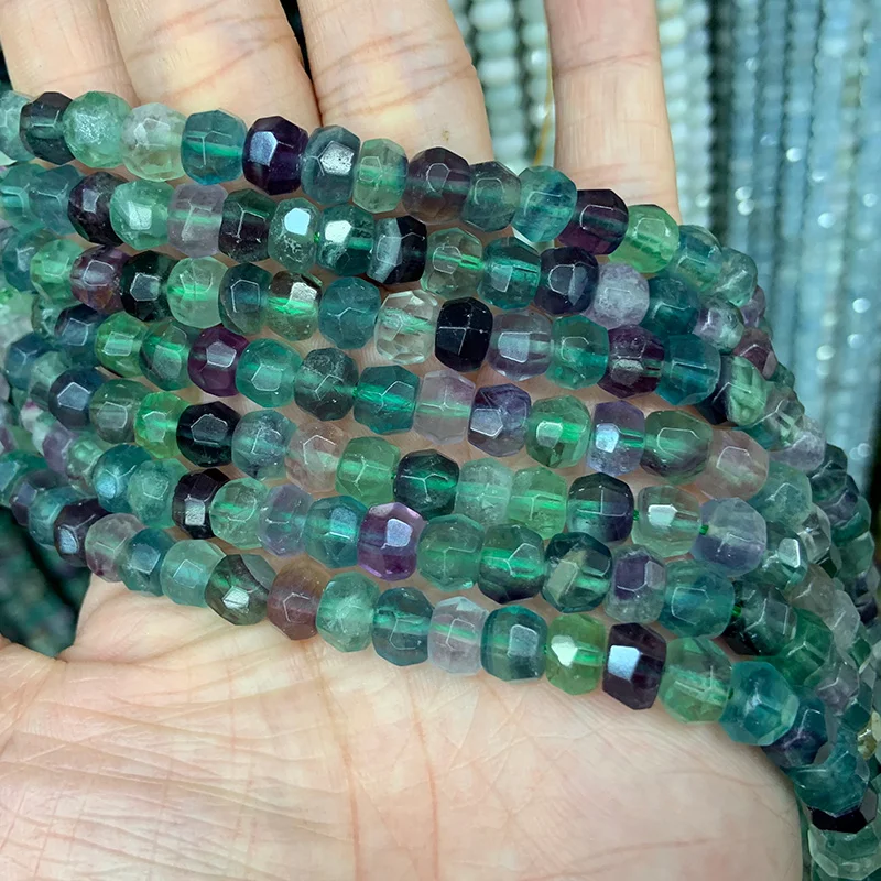 Natural Fluorite Stone Beads 15'' Faceted Rondelle DIY Spacer Loose Beads For Jewelry Making Women Beads Bracelet Necklace Gift
Natural Fluorite Stone Beads 15'' Faceted Rondelle DIY Spacer Loose Beads For Jewelry Making Women Beads Bracelet Necklace Gift