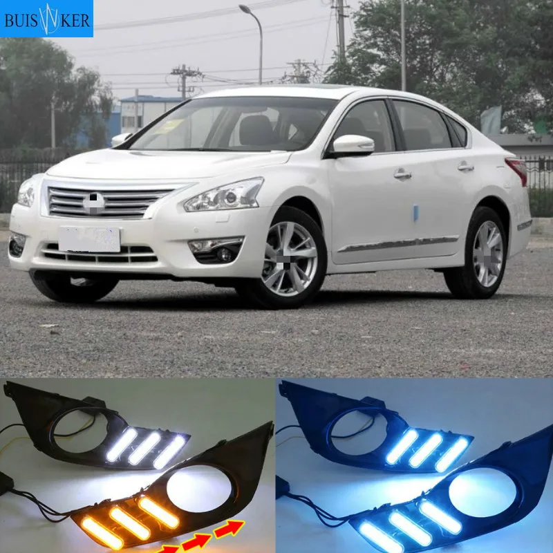 2Pcs LED DRL Daytime Running Light Fog Lamp 12V Car Running Lights for Nissan Teana Altima 2013-2015
2Pcs LED DRL Daytime Running Light Fog Lamp 12V Car Running Lights for Nissan Teana Altima 2013-2015
