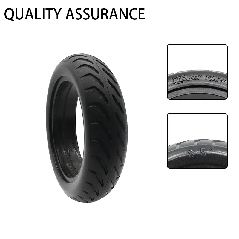 8.5 Inch Solid Tire Electric Scooter Non-Inflatable Shock Absorber Damping Durable Rubber Tyre for Mobility Skateboard
8.5 Inch Solid Tire Electric Scooter Non-Inflatable Shock Absorber Damping Durable Rubber Tyre for Mobility Skateboard