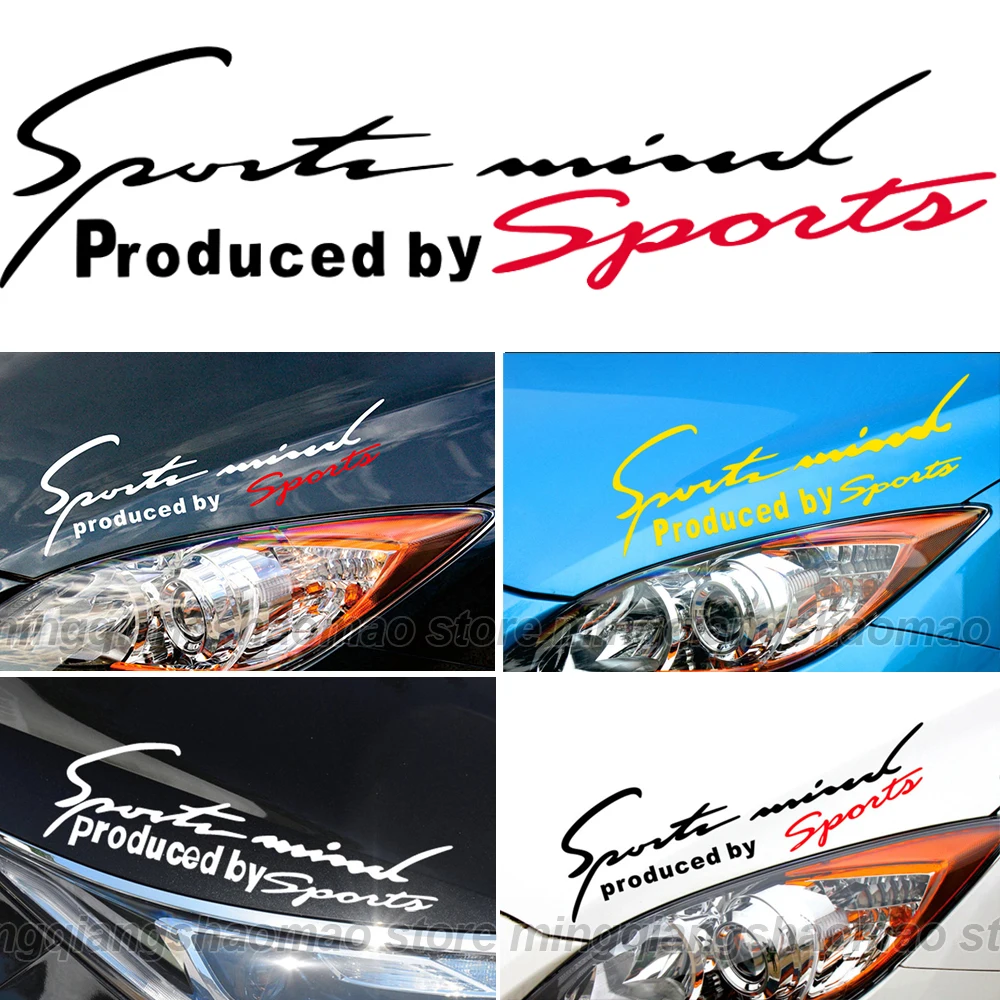 Sports Racing Car Accessories Decal Sticker Auto Reflective Vinyl Graphic Decor Produced By Sports Bumper Light Eyebrow Stickers
Sports Racing Car Accessories Decal Sticker Auto Reflective Vinyl Graphic Decor Produced By Sports Bumper Light Eyebrow Stickers