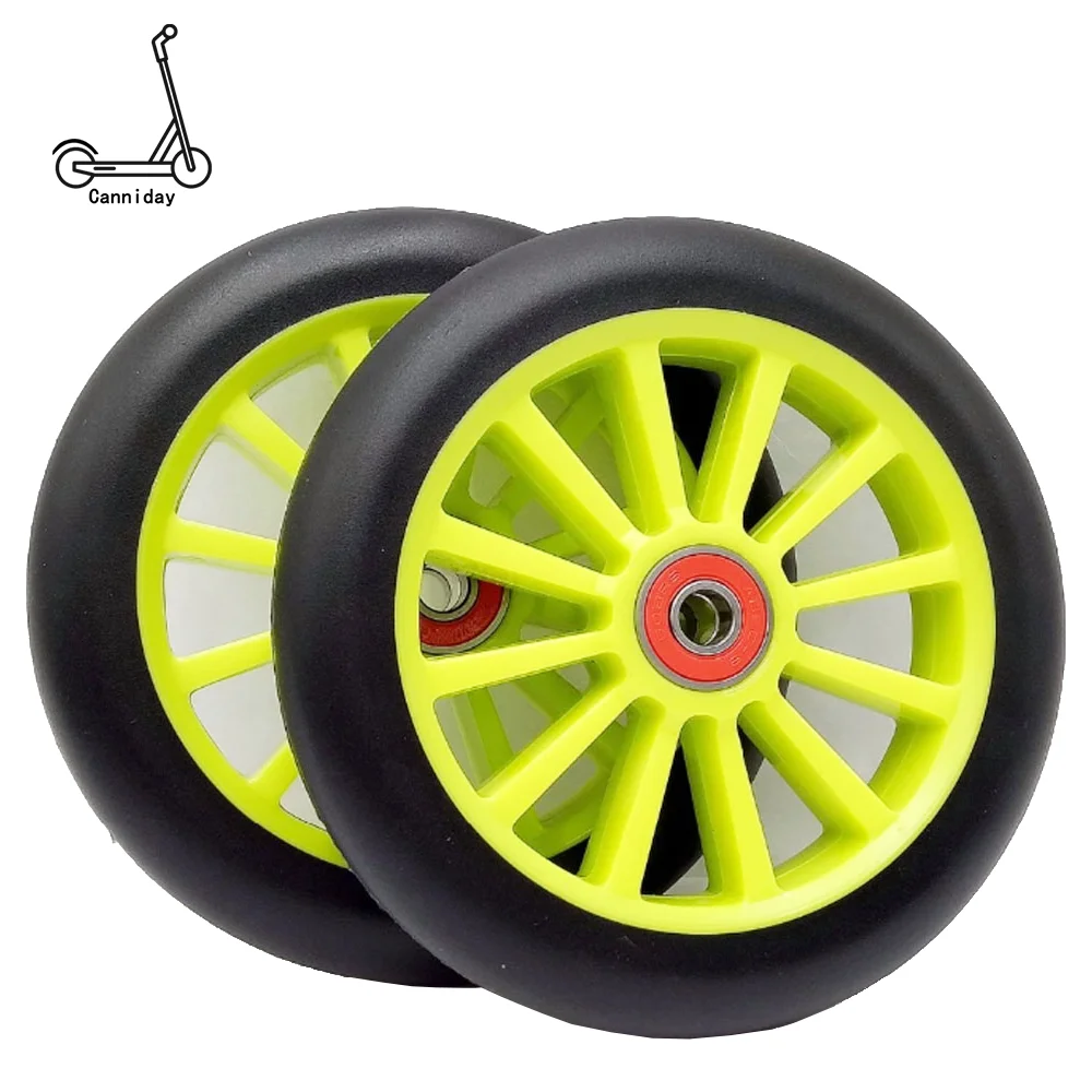6PCS Inline Roller Skates Wheels 125mm High elasticity PU Hardness 87A With 608 ABEC-11 Bearings
6PCS Inline Roller Skates Wheels 125mm High elasticity PU Hardness 87A With 608 ABEC-11 Bearings