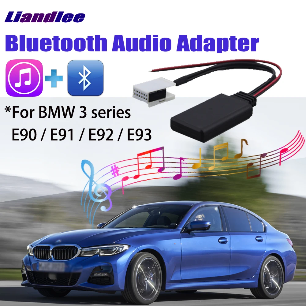 Wireless Car Music Cable For BMW 3 Series E90/E91/E92/E93 12 Pins AUX Socket Bluetooth BT 2.0/3.0/4.0/5.0 Adapter
Wireless Car Music Cable For BMW 3 Series E90/E91/E92/E93 12 Pins AUX Socket Bluetooth BT 2.0/3.0/4.0/5.0 Adapter