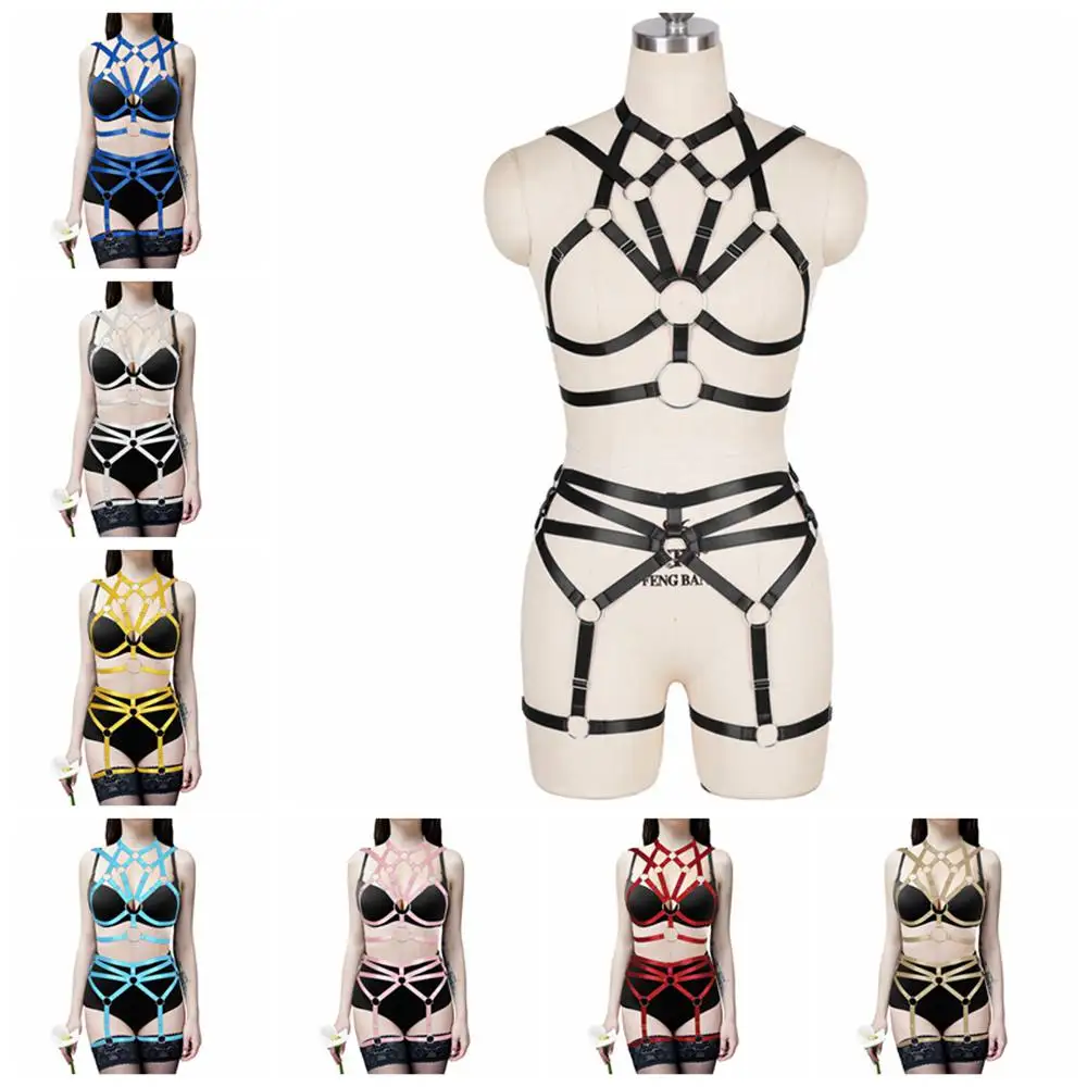2pc Women's Underwear Sexy Lingerie Set Exotic Costume Harness Fashion Dress Dance Rave Accessories Punk Goth Suspender Garters
2pc Women's Underwear Sexy Lingerie Set Exotic Costume Harness Fashion Dress Dance Rave Accessories Punk Goth Suspender Garters