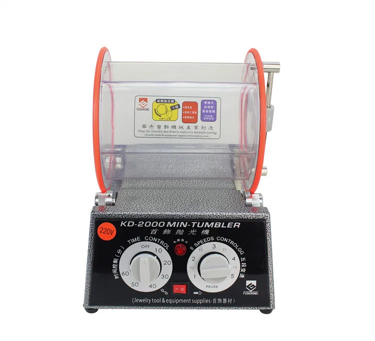 220v 5Kg Jewelry Polisher Tumbler Mini Polisher Tumbler Rotary Tumbler Surface Polisher Jewelry Polishing Finishing Machine
220v 5Kg Jewelry Polisher Tumbler Mini Polisher Tumbler Rotary Tumbler Surface Polisher Jewelry Polishing Finishing Machine