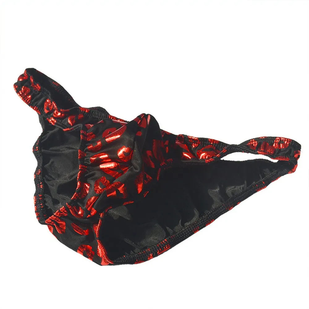 Low rise men's sexy underwear lips print briefs swimwear panties cock pouch ZJH880
Low rise men's sexy underwear lips print briefs swimwear panties cock pouch ZJH880