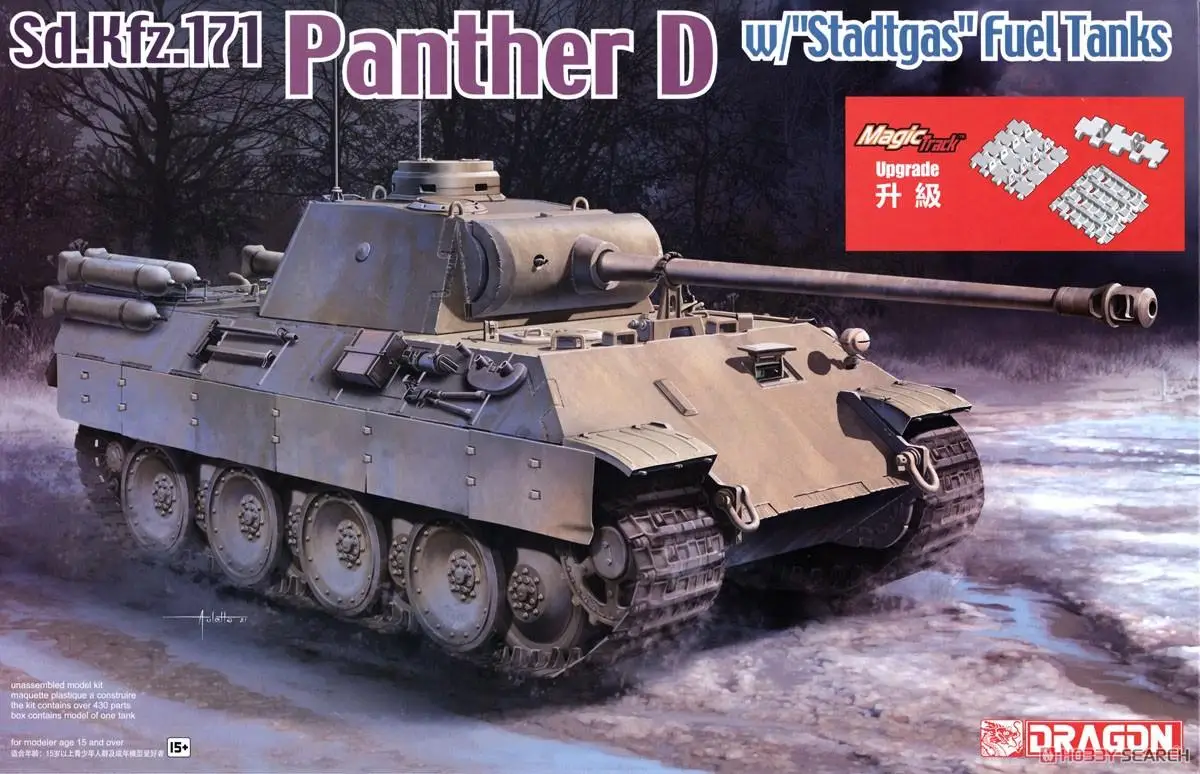 dragon 6881 1/35 Sd.Kfz.171 Punter D Type Liquefied Gas Tank Car with Magic Track Model Kit
dragon 6881 1/35 Sd.Kfz.171 Punter D Type Liquefied Gas Tank Car with Magic Track Model Kit